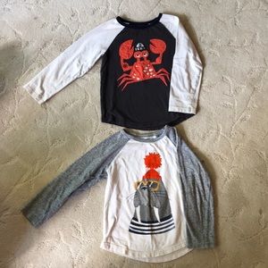2 Boys Gymboree long sleeve tees